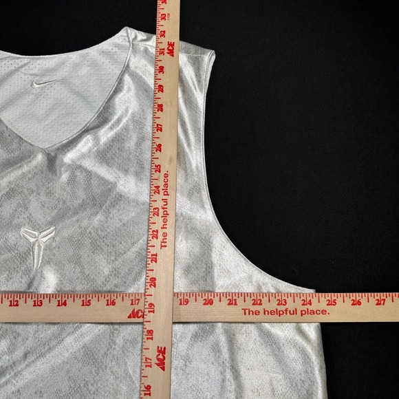 Nike Kobe Jersey Mens XL White Reversible NBA Basketball Mamba Forever FZ0934 - Picture 6 of 15